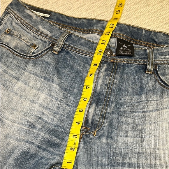 Buffalo Jeans Light Blue Denim Shorts. Jorts. Size 36. - Picture 8 of 9